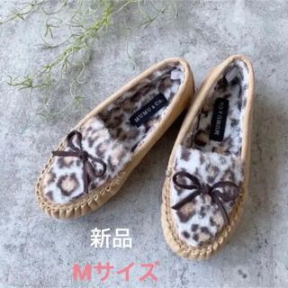 シマムラ(しまむら)のしまむら × MUMU コラボ モカシン 新品タグ付き(スリッポン/モカシン)