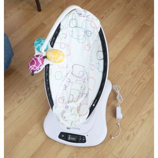 フォーマムズ(4moms)の[動作OK 状態良好品]  4moms ママルー4.0 電動バウンサー マルチ色(その他)