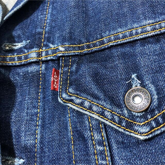 Levi's(リーバイス)の【Setty様専用】00年代 Levi's デニムジャケット Gジャン レディースのジャケット/アウター(Gジャン/デニムジャケット)の商品写真