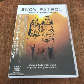 スノウパトロール　SNOW PATROLライヴ・アット・サマセット・ハウスDVD(ミュージック)