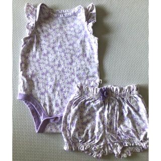 ベビーギャップ(babyGAP)のbabygap ロンパース　パンツセット　美品(ロンパース)