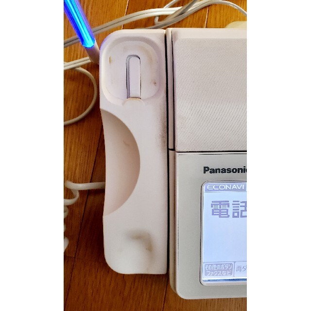 Panasonic(パナソニック)のパナソニック 　おたっくす 　デジタルコードレスFAX 　子機1台付き  スマホ/家電/カメラのスマートフォン/携帯電話(その他)の商品写真