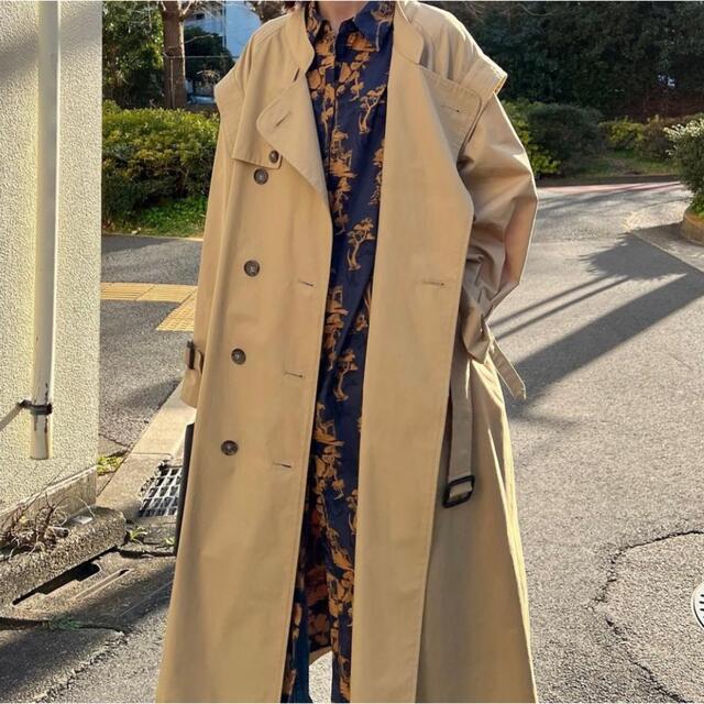 2WAY SQUARE SLEEVE TRENCH CT