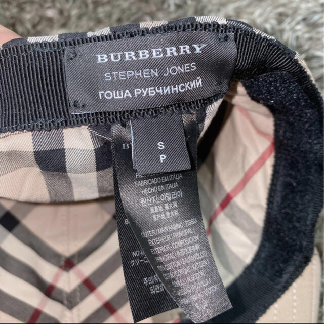 COMME des GARCONS(コムデギャルソン)のgosha rubchinskiy Burberry メンズの帽子(キャップ)の商品写真