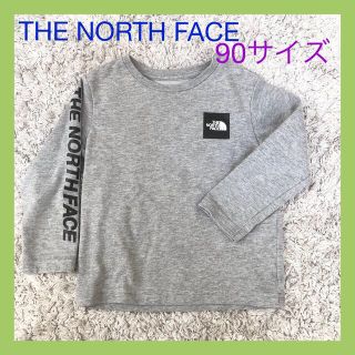 ザノースフェイス(THE NORTH FACE)の♡美品♡ノースフェイス　ロンT ベビー　スクエアロゴティー(Tシャツ/カットソー)