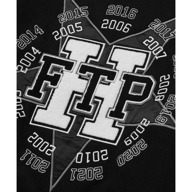 即完売品】HUF X FTP VARSITY JACKETの通販 by 楽｜ラクマ