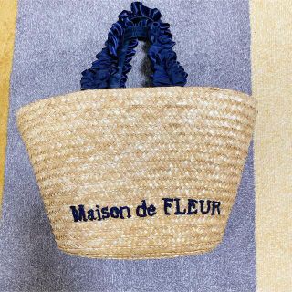 メゾンドフルール(Maison de FLEUR)のMaison de FLEUR かごバッグ(かごバッグ/ストローバッグ)