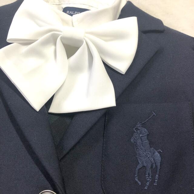 Ralph Lauren(ラルフローレン)のラルフローレン　女の子　卒園入学式　フォーマル3点セット110♡安心の匿名配送♡ キッズ/ベビー/マタニティのキッズ服女の子用(90cm~)(ドレス/フォーマル)の商品写真