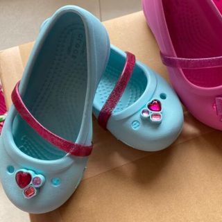 クロックス(crocs)の★専用3足セット★　クロックス　キッズ　子供　サンダル　c8 15.5cm   (サンダル)