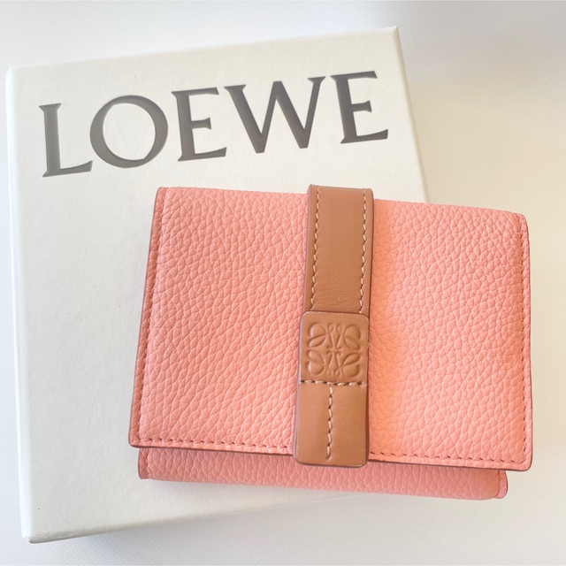 正規美品♡ LOEWE ロエベ トライフォールド 三つ折り財布