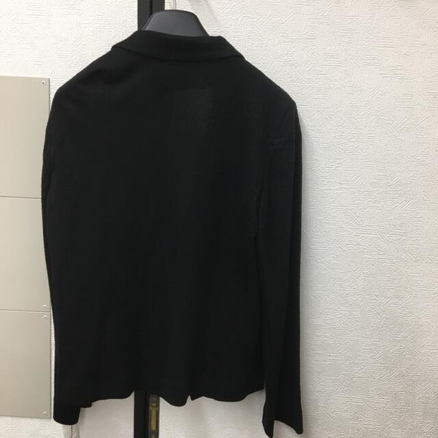 pierre cardin(ピエールカルダン)の黒テーラージャケット レディースのジャケット/アウター(テーラードジャケット)の商品写真