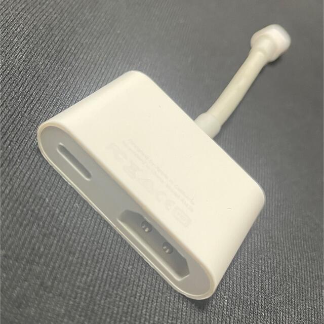 Apple(アップル)の【純正】Lightning デジタル　AV アダプタ スマホ/家電/カメラのテレビ/映像機器(映像用ケーブル)の商品写真