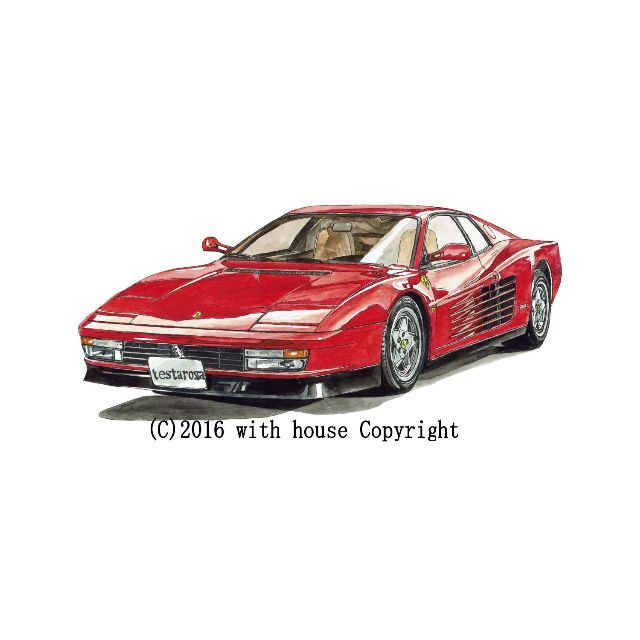 イラストレ Ferrari by muhran's art shop｜フェラーリならラクマ - GC ...