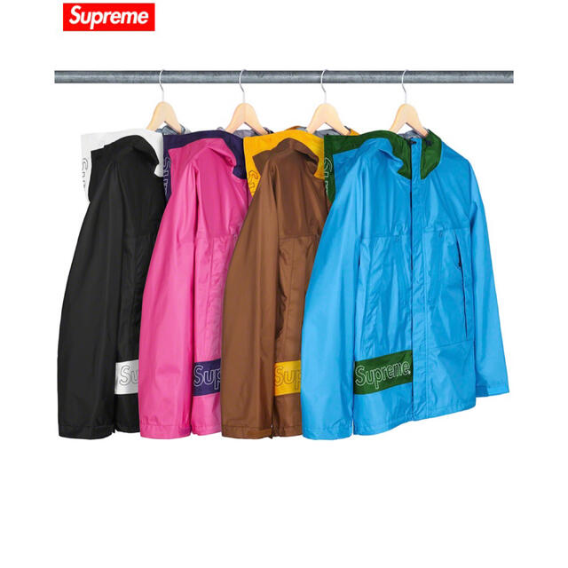 【新品タグ付】supreme Taped Seam Jacket Pink M