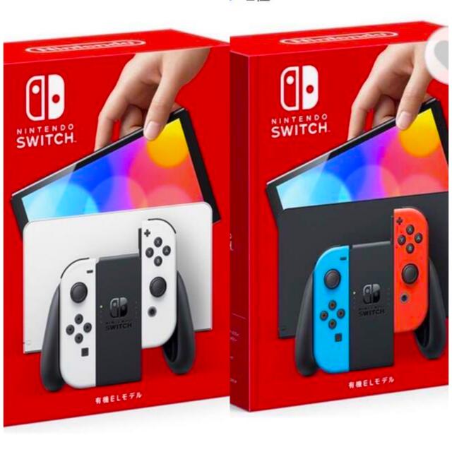 送料無料 3%クーポン 新品 任天堂 有機ELスイッチ 本体 ネオン ホワイト