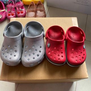 クロックス(crocs)の専用　クロックス　美品　キッズ　子供　サンダル　15.5cm   17.5cm(サンダル)