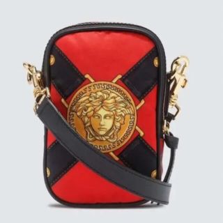 ヴェルサーチ(VERSACE)のVERSACE ヴェルサーチ プリント クロスボディバッグ(ボディーバッグ)