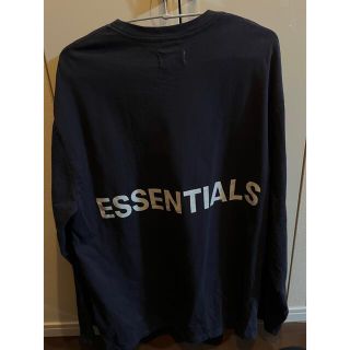 フィアオブゴッド(FEAR OF GOD)の【極美品】ESSENTIALS ロンT【XL】(Tシャツ/カットソー(七分/長袖))