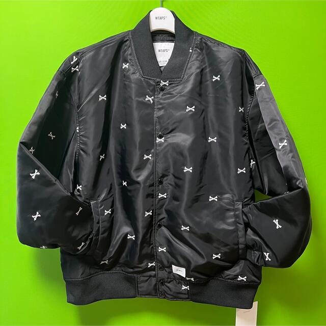 貴重 XL 新品未使用 Wtaps Team Jacket 04 Black