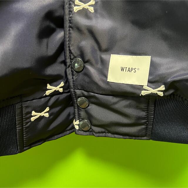 貴重 XL 新品未使用 Wtaps Team Jacket 04 Black