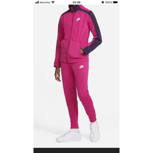 NIKE(ナイキ)のNIKE160 ジャージ上下　セットアップ キッズ/ベビー/マタニティのキッズ服女の子用(90cm~)(その他)の商品写真