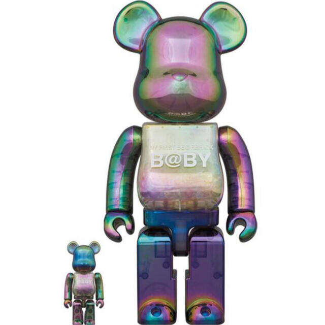 MY FIRST BE@RBRICK B@BY CLEAR BLACK 400% ー品販売 gredevel.fr-日本