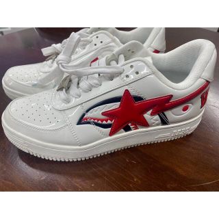 アベイシングエイプ(A BATHING APE)のAPE SHARK BAPESTA US9 美品(スニーカー)