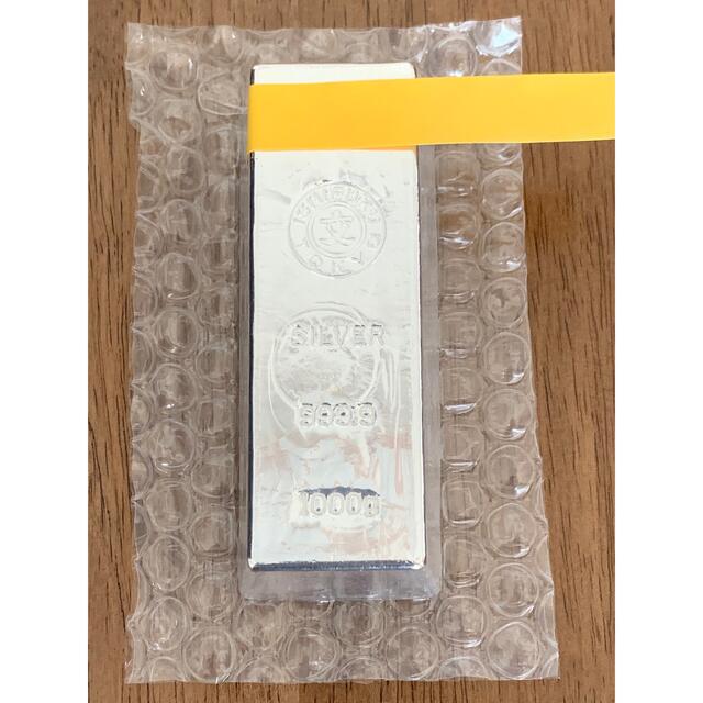 未開封 石福 銀 シルバー silver 1kg インゴット 地金の通販 by G shop 
