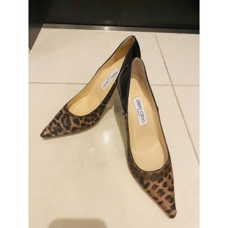 ジミーチュウ(JIMMY CHOO)の新品☆Jimmy Choo レオパードパンプス　size38(ハイヒール/パンプス)