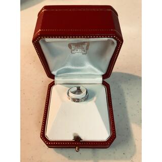 カルティエ(Cartier)のカルティエ ミニラブリング 1Pダイヤ指輪 K18 WG　(リング(指輪))