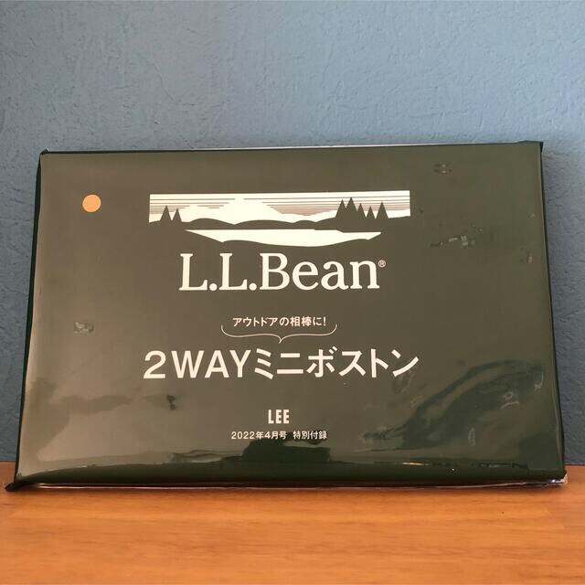 L.L.Bean(エルエルビーン)の【新品　未開封】LEE4月号付録　エルエルビーン 2wayミニボストン レディースのバッグ(ボストンバッグ)の商品写真