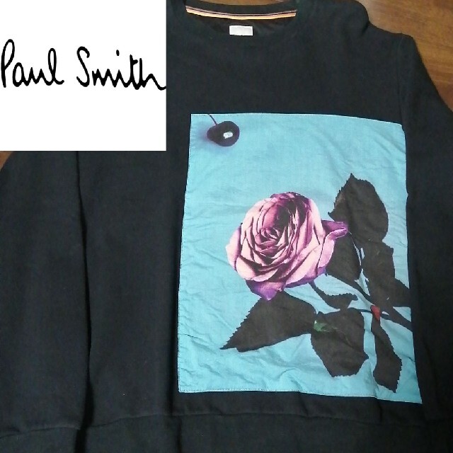 Paul Smith(ポールスミス)の【Lサイズ薔薇ローズ】paul smith　スウェット　 リックオウエンス　OY メンズのトップス(スウェット)の商品写真