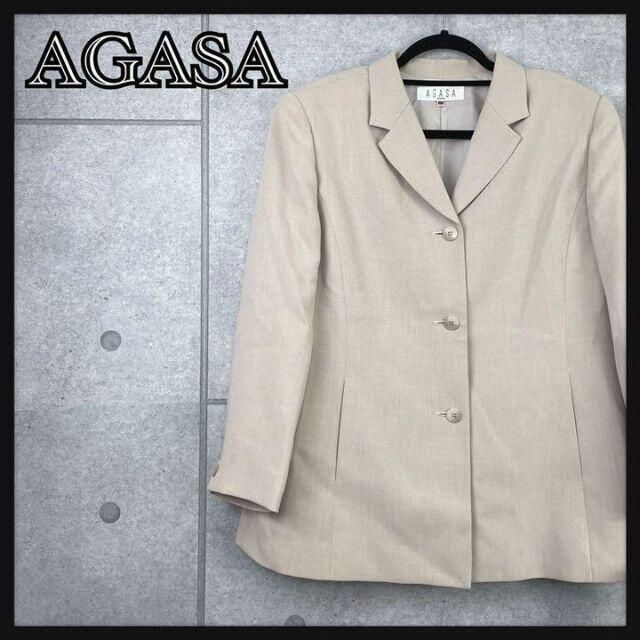 【新品タグ付】AGASA アガサ ジャケット ベージュ レディース | フリマアプリ ラクマ