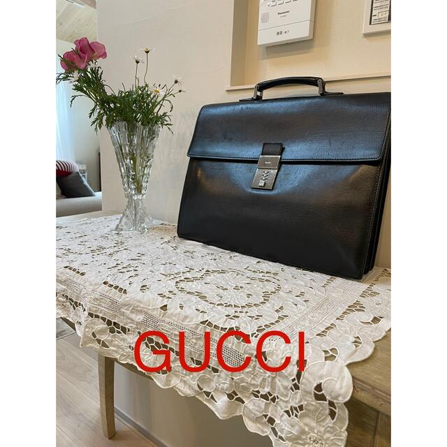 GUCCI グッチ ビジネスバッグ メンズ ブラック 選ぶなら 17010円 c-sun
