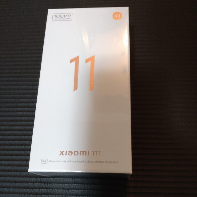 Xiaomi　11Tミテオライトグレー状態