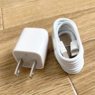 アイフォーン(iPhone)のiPhone充電器  純正品(バッテリー/充電器)