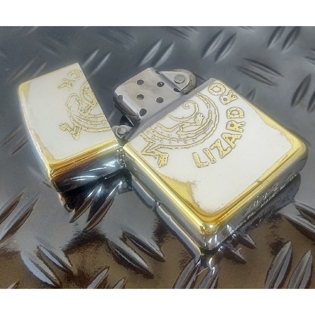 ZIPPO - Zippo Marlboro《LIZARD ROCK》ダメージ加工 希少の通販 by