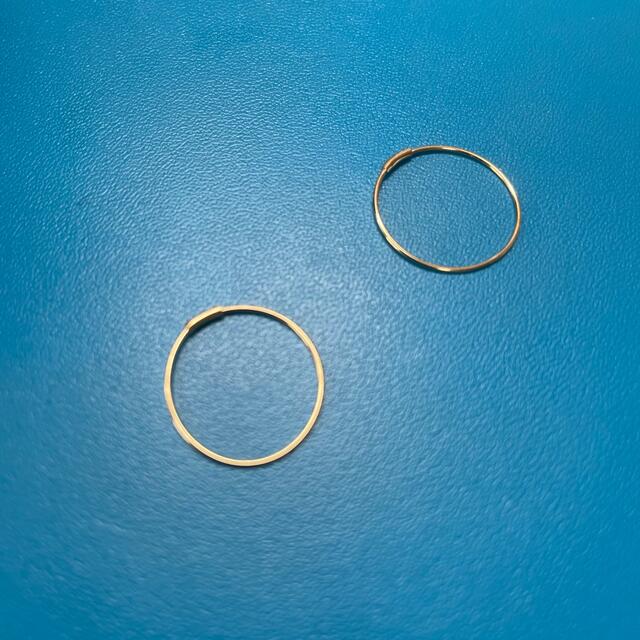 Ray BEAMS(レイビームス)のRay BEAMS / K18 フープピアス 15mm レディースのアクセサリー(ピアス)の商品写真