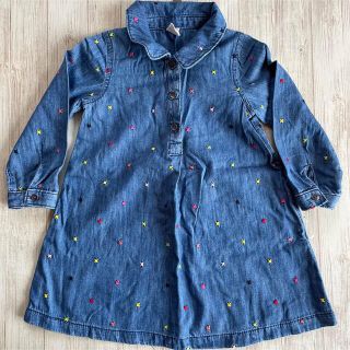 ベビーギャップ(babyGAP)のデニムワンピース　100 baby GAP(ワンピース)