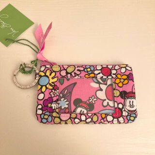 ヴェラブラッドリー(Vera Bradley)のVera Bradley ミッキー ミニーマウス IDケース(パスケース/IDカードホルダー)