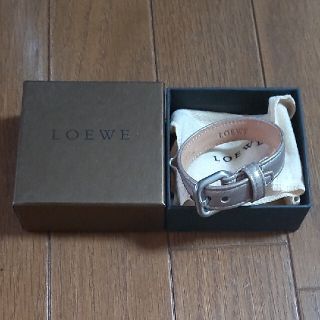 ロエベ(LOEWE)のLOEWE   レザーブレスレット(ブレスレット/バングル)