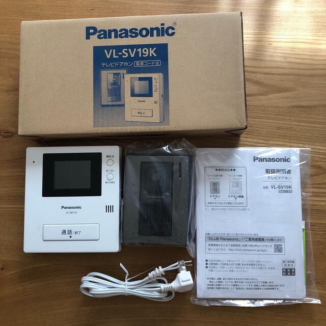 Panasonic - Panasonic テレビ ドアホン VL-SV19Kの通販 by つくね's