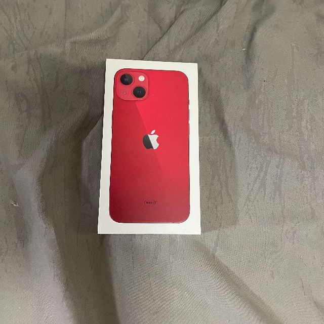 スペシャルオファ iPhone13 アップル 128GB 楽天モバイル レッド スマートフォン本体
