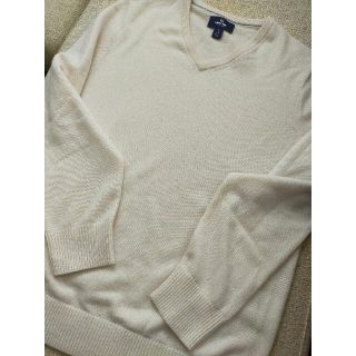 ランズエンド(LANDS’END)の（試着のみ）👕LANDS'END　カシミアセーター（Lsize）(ニット/セーター)