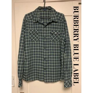 バーバリーブルーレーベル(BURBERRY BLUE LABEL)のBURBERRY BLUE LABEL 長袖シャツ　LL(シャツ/ブラウス(長袖/七分))