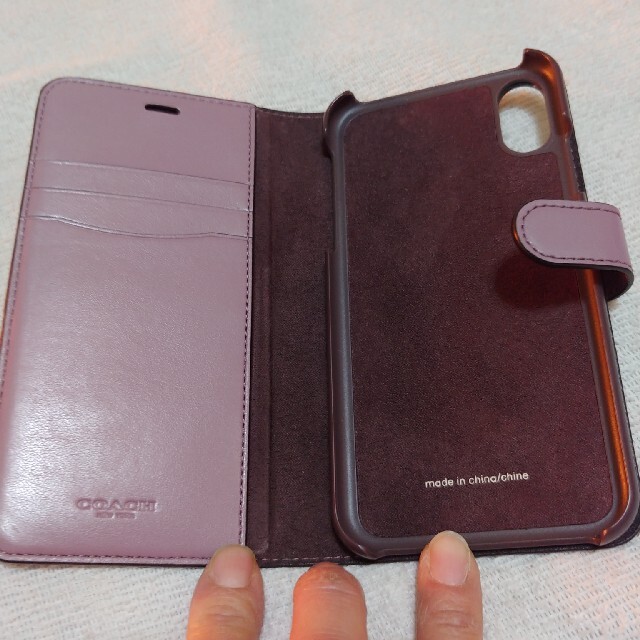 COACH(コーチ)のしの様専用COACH携帯ケース新品、未使用 スマホ/家電/カメラのスマホアクセサリー(iPhoneケース)の商品写真