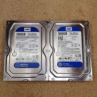 3.5inch HDD 500GB 2個セット(PCパーツ)
