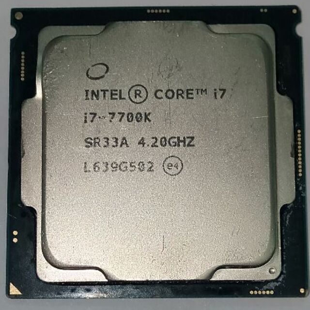 Core i7-7700K ジャンク品の通販 by Recycle Shop サジタリウス｜ラクマ