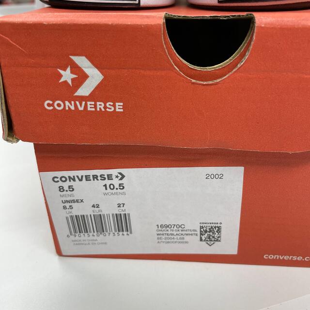 CONVERSE(コンバース)の新品 27 Moncler Fragment × Converse 白 メンズの靴/シューズ(スニーカー)の商品写真