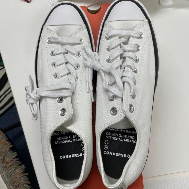 CONVERSE(コンバース)の新品 27 Moncler Fragment × Converse 白 メンズの靴/シューズ(スニーカー)の商品写真